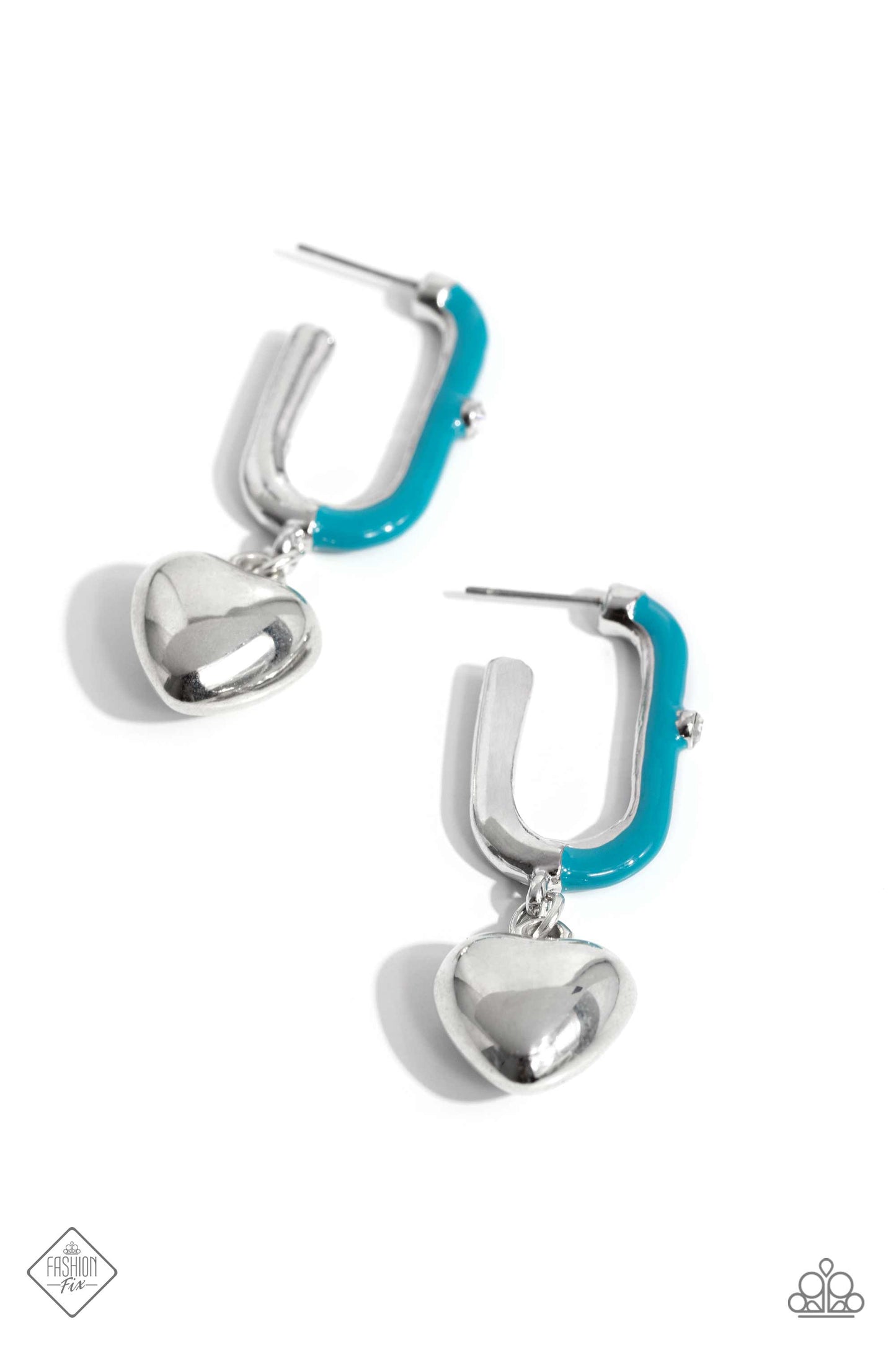 Paparazzi - Cherishing Color - Blue Earrings