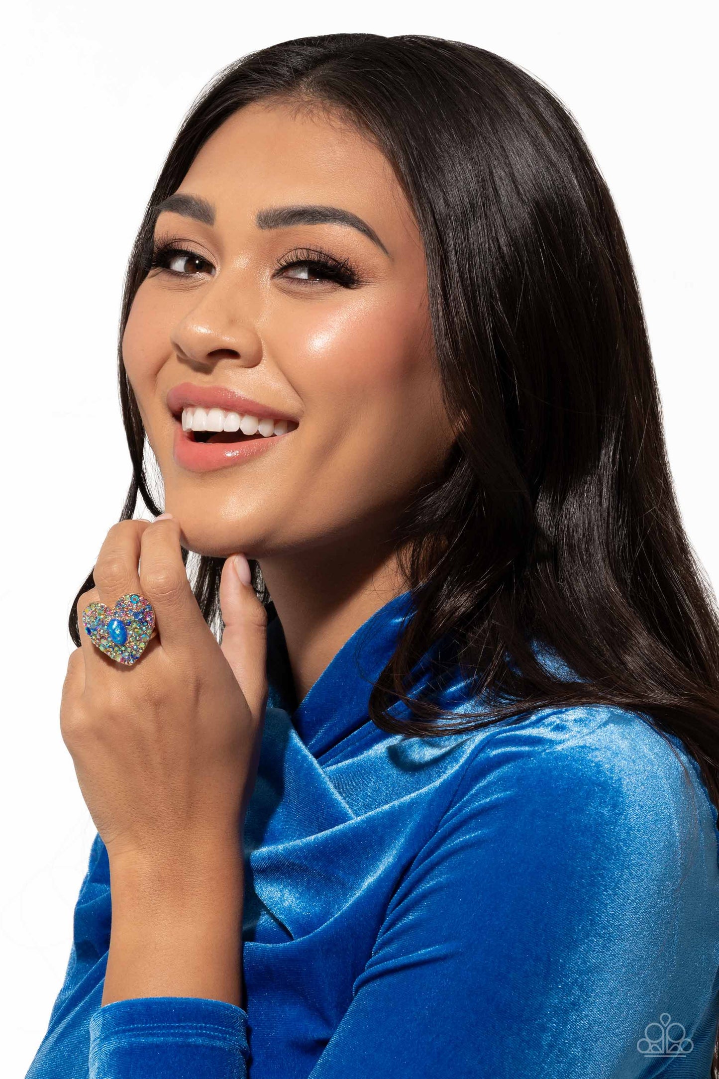 Paparazzi Bejeweled Beau Blue Ring