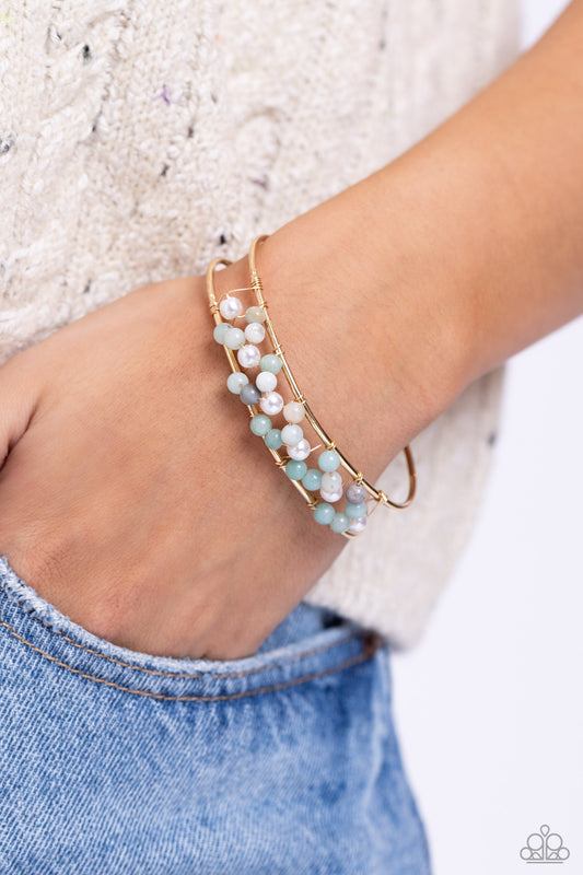 Paparazzi - High-WIRE Hallmark - Gold Bracelet