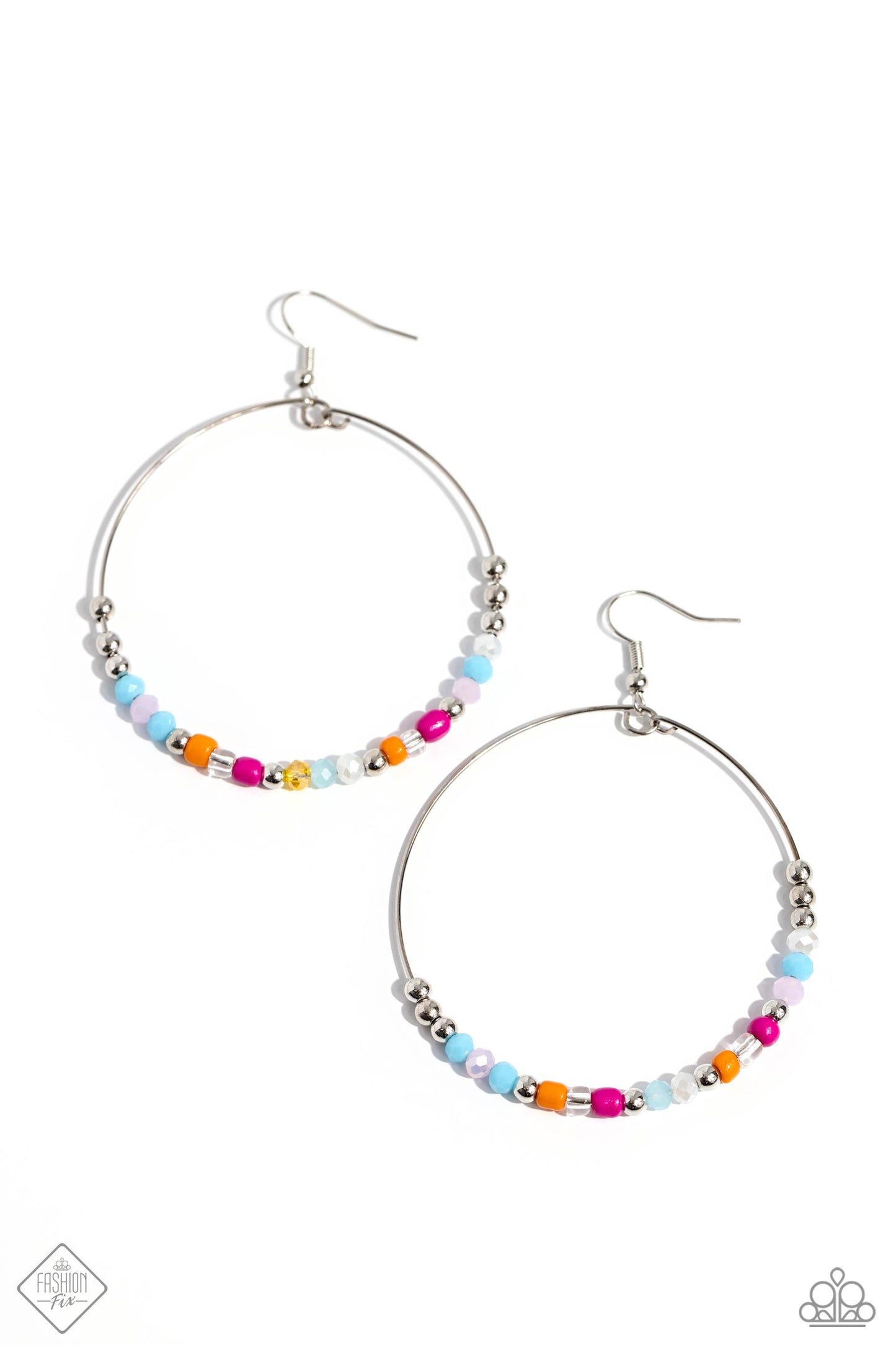 Paparazzi Flashy Festival - Multi Earrings