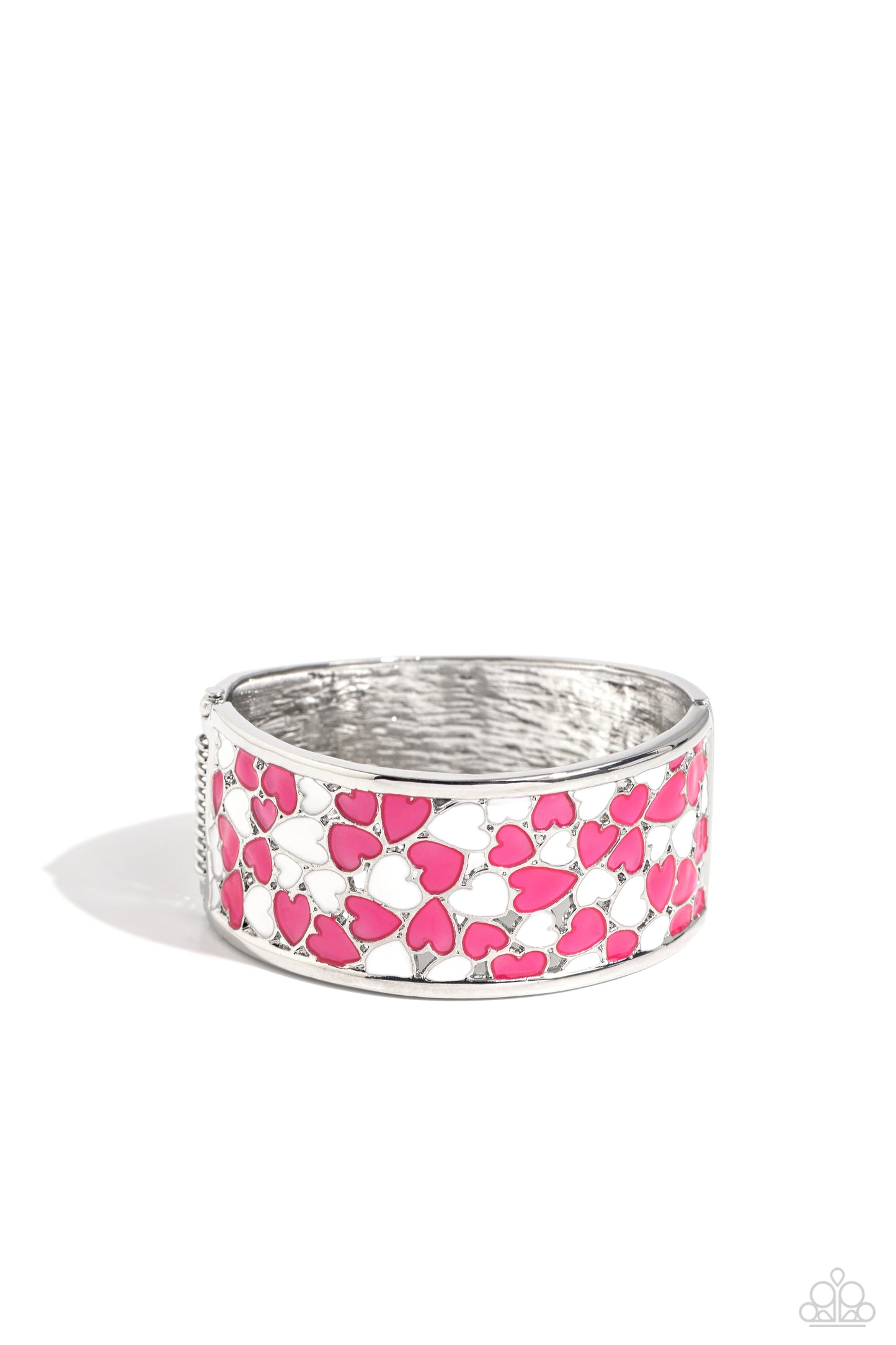 Penchant for Patterns - Pink Paparazzi Bracelet