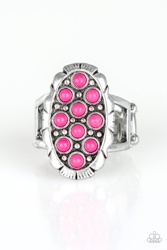Cactus Garden - Pink Ring Paparazzi
