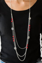 Pretty Pop-tastic- Red Paparazzi Necklace