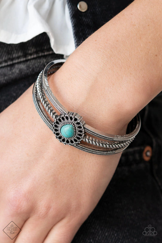 Paparazzi Elemental Escape - Turquoise Bracelet