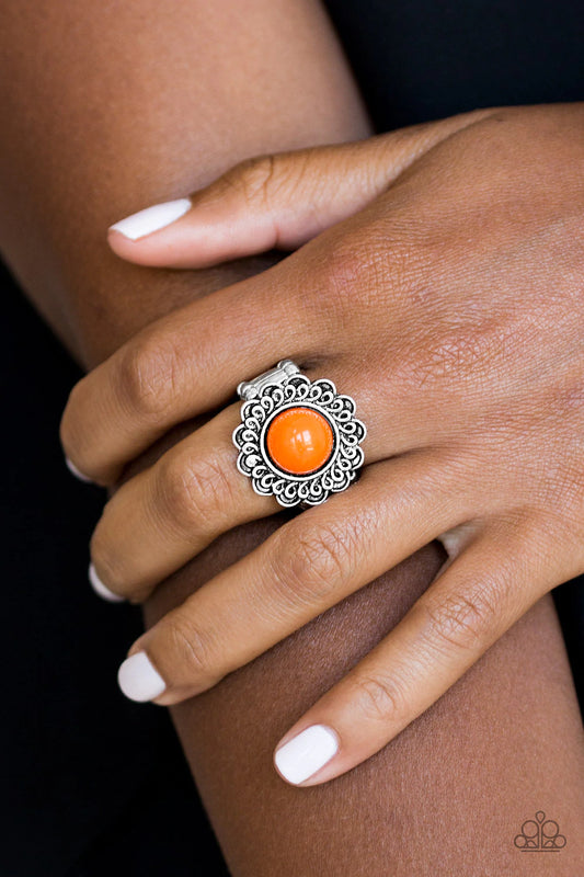 Paparazzi Ring Garden Stroll - Orange Ring