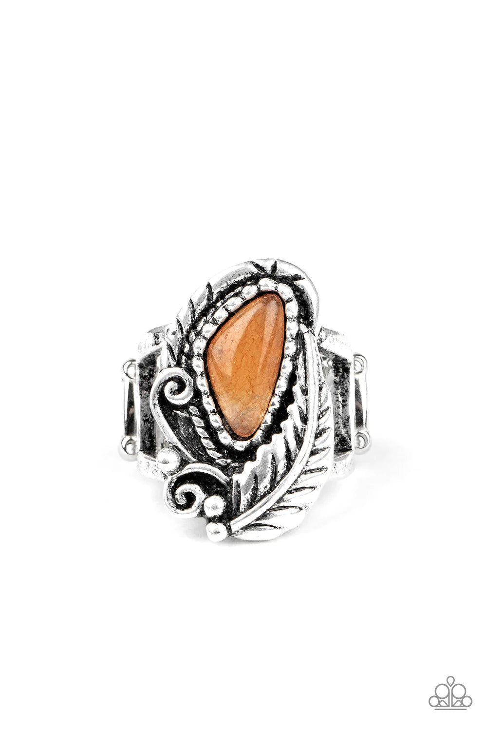 Paparazzi Ring Palm Princess - Orange Ring