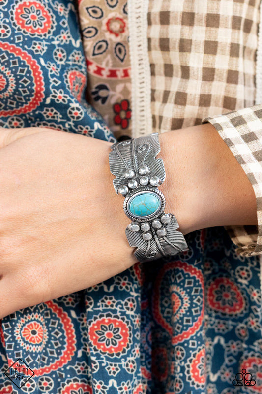 Paparazzi Desert Haven - Turquoise Bracelet