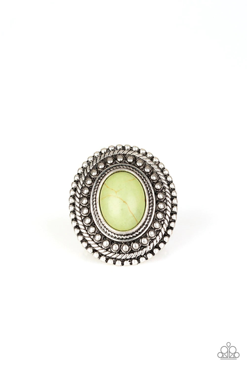 Terra Terrain - green - Paparazzi Ring