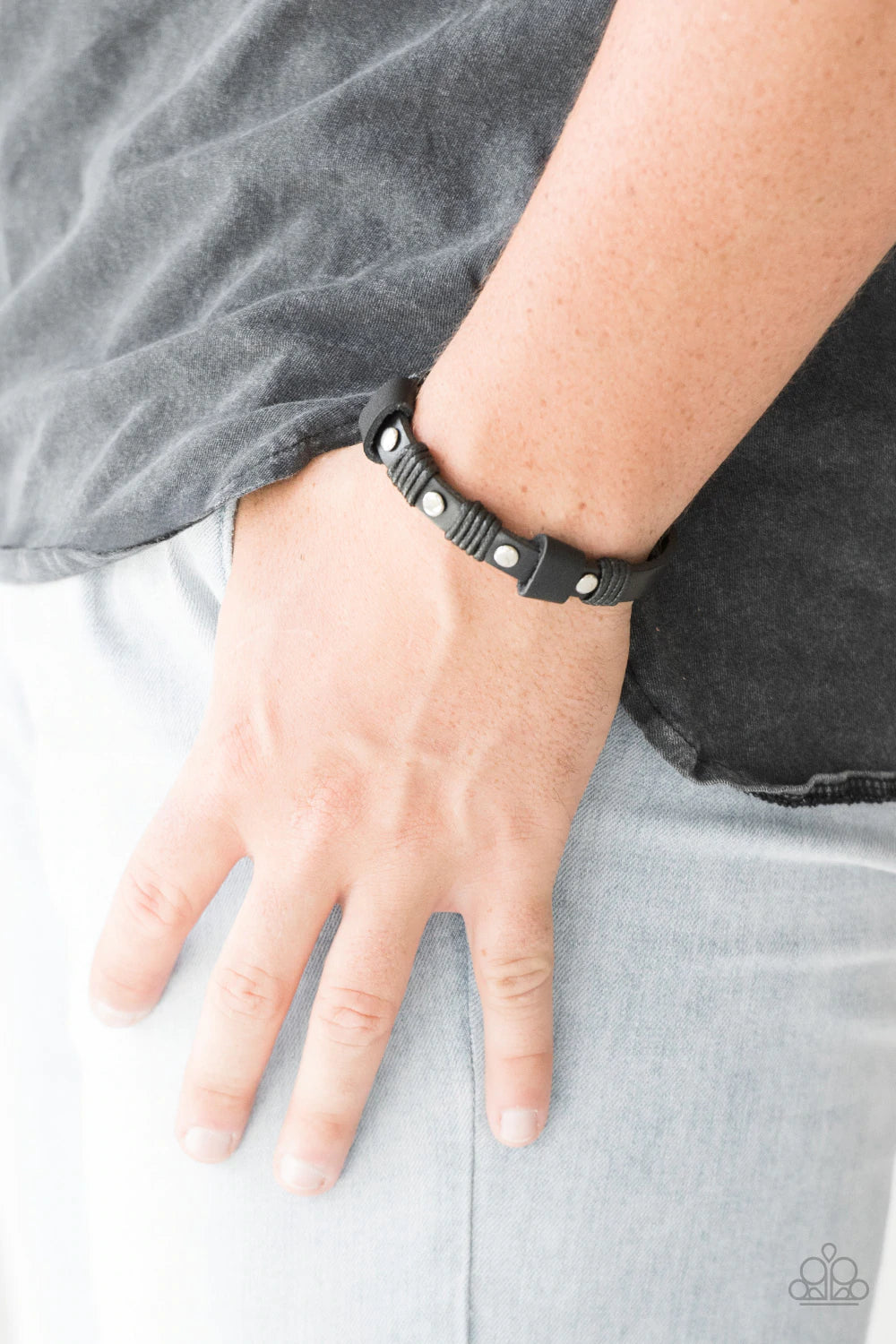 Paparazzi Road Burner - Black Bracelet