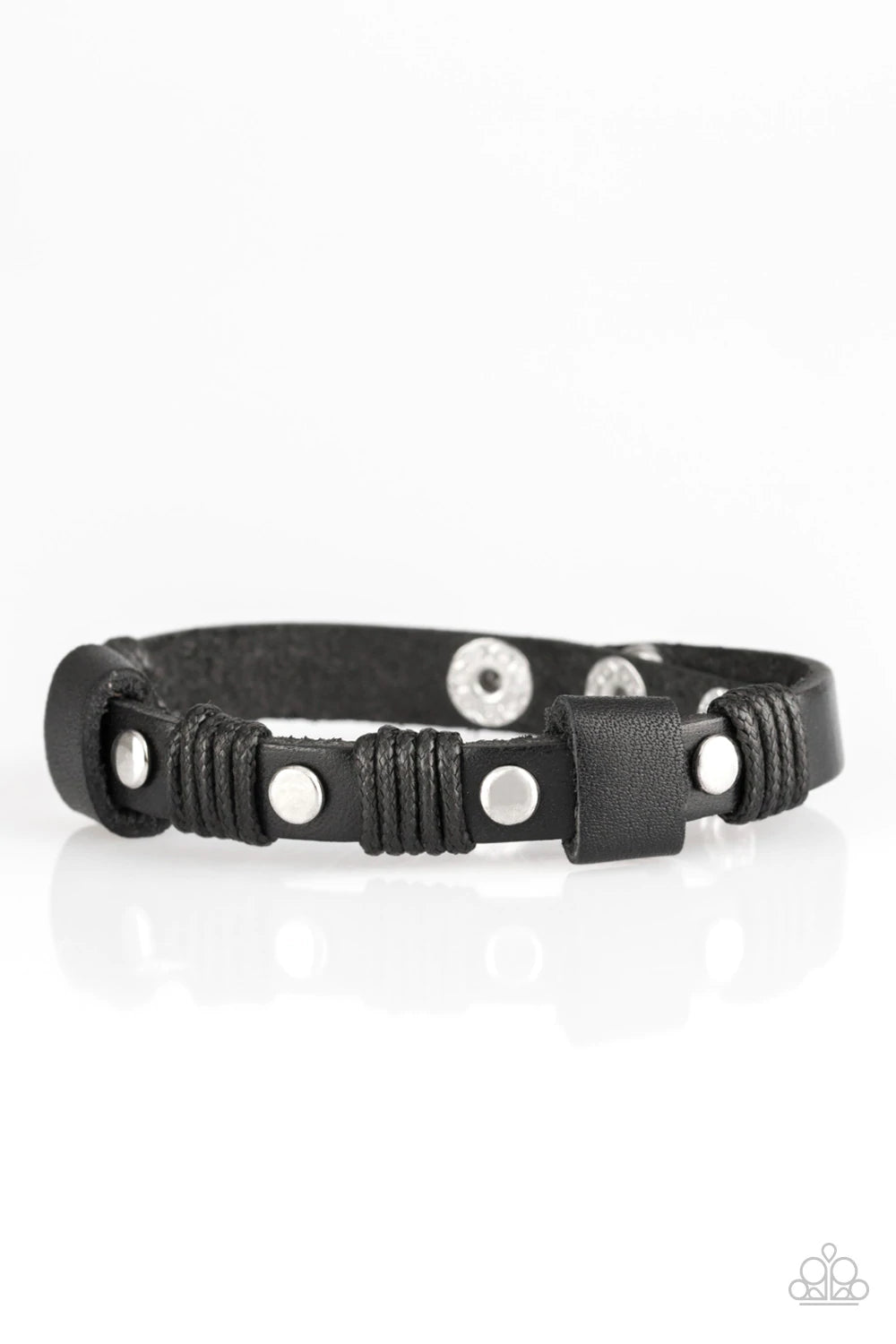 Paparazzi Road Burner - Black Bracelet