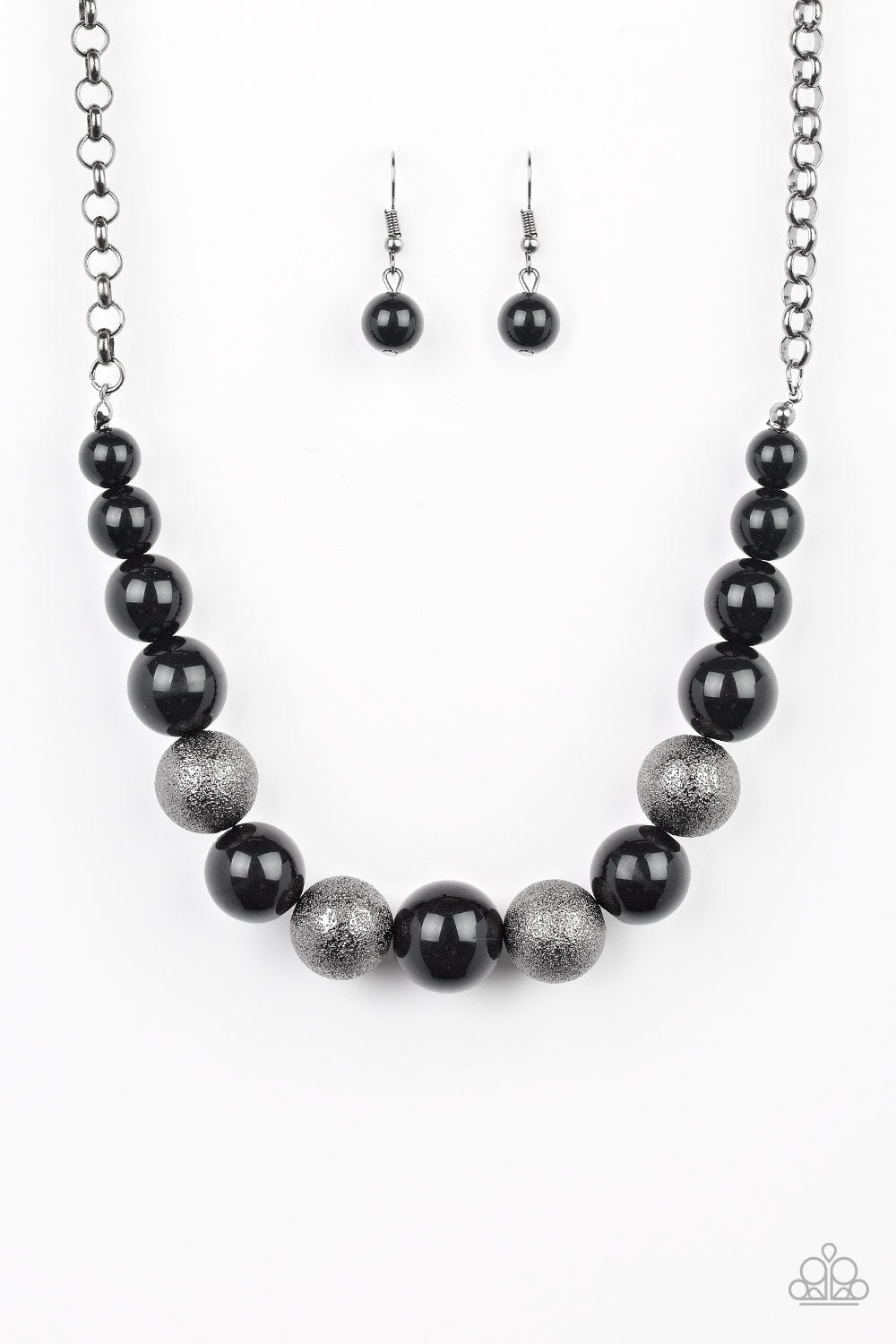 Paparazzi Color Me CEO- Black Necklace