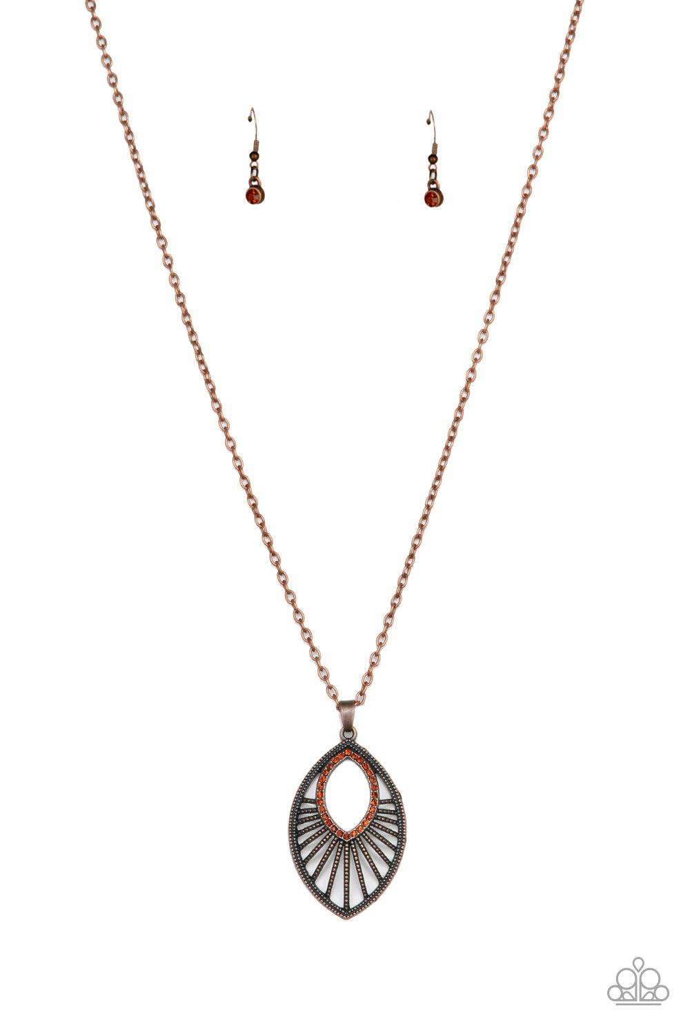 Court Couture - Copper Necklace Paparazzi