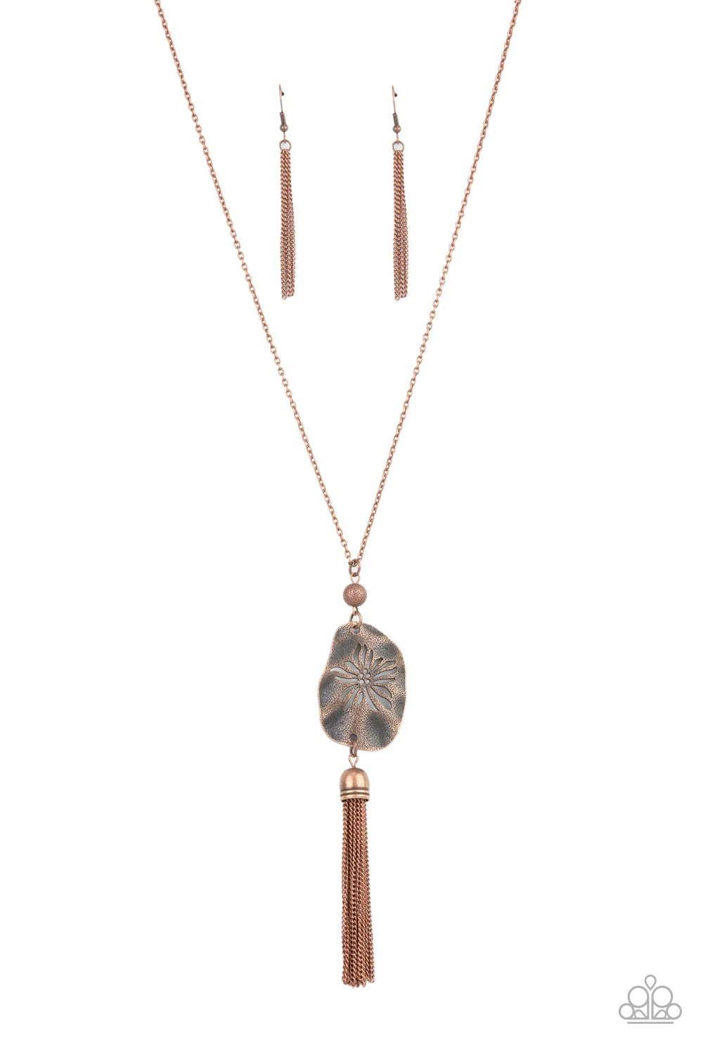 Paparazzi Botanical Beaches - Copper Necklace Paparazzi