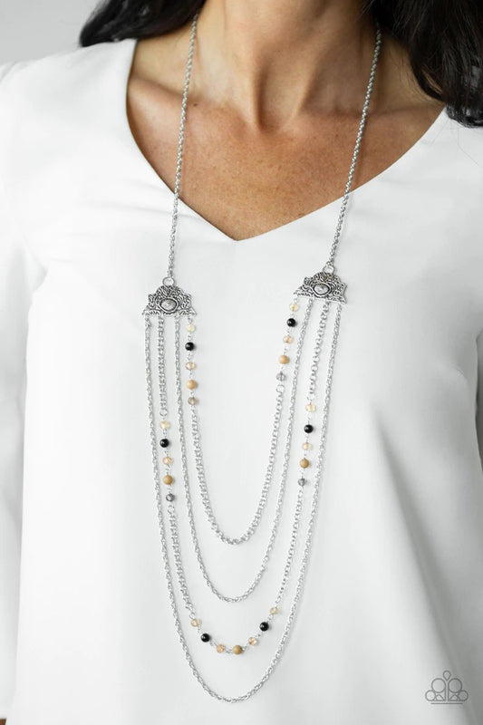 Paparazzi Pharaoh Finesse Multi Necklace