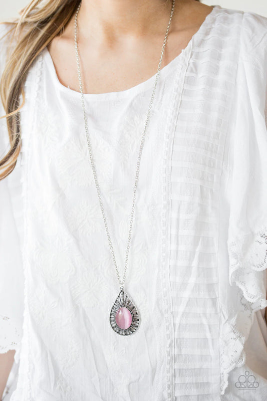 Paparazzi Total Tranquility Pink Necklace