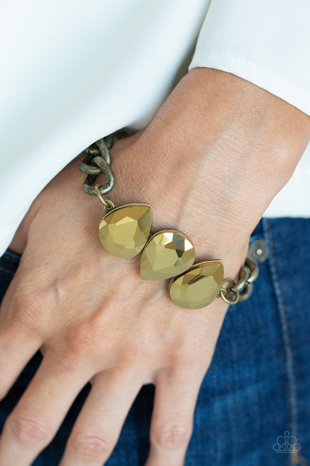 Paparazzi Bring Your Own Bling - Brass  Bracelet