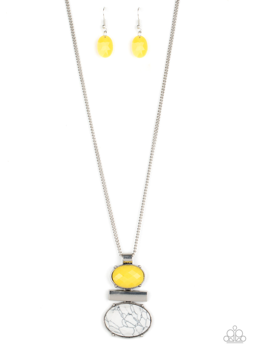 Finding Balance - Yellow  Necklace