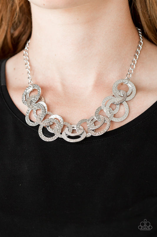 Treasure Tease - Silver Necklace Paparazzi