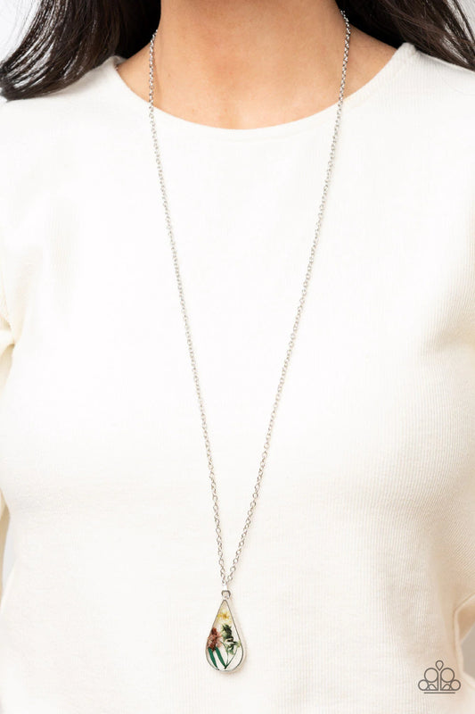 Paparazzi Pop Goes the Perennial - Floral Necklace