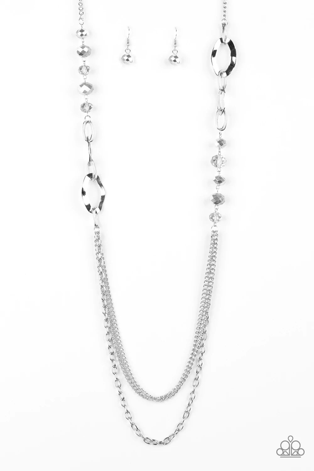 Modern Girl Glam - Silver Necklace Paparazzi