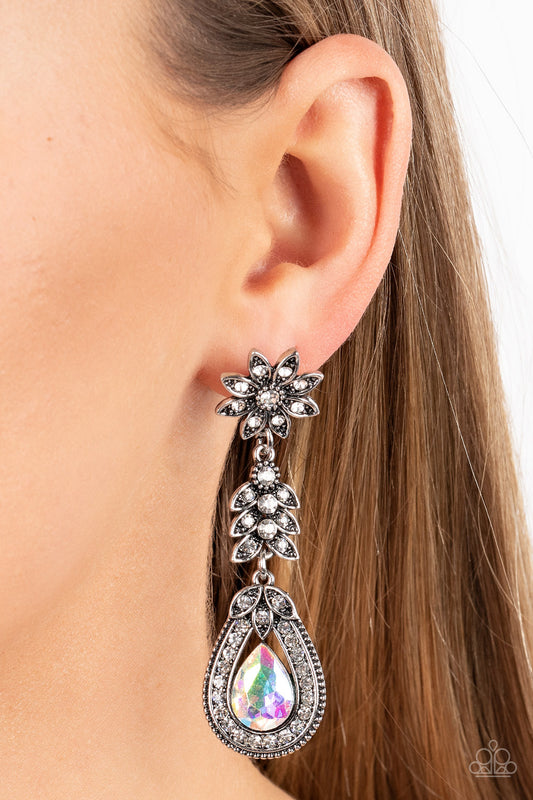 Paparazzi Earrings- Floral Fantasy - Multi