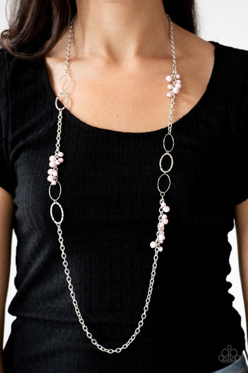 Flirty Foxtrot Pink Necklace Paparazzi Necklace